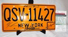       Entourage Cast Signed License Plate Grenier Connolly Dillon Ferrara Jsa Psa