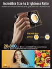 Colbor Video Light 60w Bi-color 2700k-6500k Pocket Continuous Output Lighting