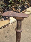 Vtg Cast Iron Cobbler s Vise Stand St Louis American Bench Shoe Maker Industrial