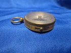 Vintage Antique Pocket Compass  Beveled Glass  With Locking Lever