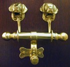 Labrador Retriever  Lab Bronze Duet Door Knocker