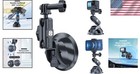Foldable Suction Cup Mount For Gopro   Smartphones - Versatile Vehicle Accessory