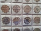 100 Vintage Ohio  Wooden Nickels 