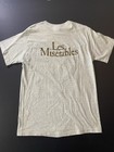 Vintage 1986 Les Miserables On Broadway Tee  Size Medium Shirt  Graphic Grey 