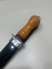 Vintage  U s  Divers Usd  aquasharp  Scuba Diving Dive Knife Wood Handle 50s 60s