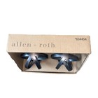 Allen Roth Oil-rubbed Bronze Steel Curtain Rod Finials  634454
