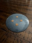Vintage Norman Brumm Enamel-on-copper Decorative Plate Features A Hand-pain