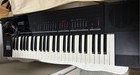 Lowrey V-101 Micro Genie Vintage Keyboard Synthesizer With Stand 