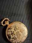 Vintage Phillippe Cortier Gold Tone Pocketwatch  Wind Mechanical Beautiful Swiss