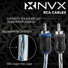 Nvx Xkit02 100  Ofc Copper 1 0 Gauge Car Amplifier Install Kit W  2-ch Rca
