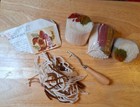 Vintage Latch Hook Rug Kit Mushrooms Wonder Art  4650 Partially Completed 