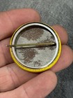Vintage Paul W Klipsch Yellow Bullshit Button 1980   s 1 1 2  Pin Pinback