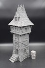 Tabletop Terrain Fantasy Watch Tower Wood Roof Window Dnd Rpg Wargame Skirmish 2
