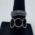 Sterling Silver 925 Jewelry Lot Of 6 Rings Earrings Brooch Sombrero Charms 12 5g