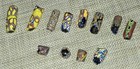 12 Antique Vintage Venetian Trade Beads Pieces   Fragments Italian Millefiori 