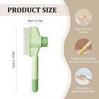 Self Cleaning Pet Brush Dog Cat Grooming Comb Undercoat Shedding Hair Remover