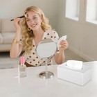 Tissue Box Cover  Rectangular Facial Tissue Holder With Bottom  Decorative