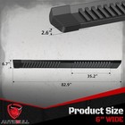 6 Inches Running Boards Side Steps Compatible With 2015-2026 Ford F150 F 150  20