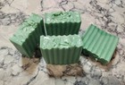 Lime Coconut  Detergent Free  Goat Milk   Homemade Bath Bar  Handmade Soap  Gift