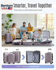 Luggage Sets  3 Piece Durable Suitcase Set With Spinner Wheels  3 Pcs Hardside L
