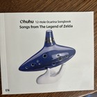 Ohuhu Legend Of Zelda Ocarina 12 Hole Alto C With Textbook  Case   Display Stand