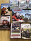 Railroad Train Dvd Scenic Steam Over 45 Dvds