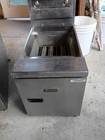 Two Pitco Commercial Natural Gas Countertop Deep Fryers
