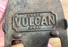 Antique Vulcan Trade Mark Sad Iron Trivet Cast Iron Laundry Rest Footed Stand
