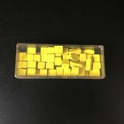 1959 Risk Board Game Replacement Parts - Yellow Playing Pieces