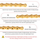Bucklos Bike Chain 6 7 8 9 10 11 12s L el sl 116 126 Links For Kmc Sram Shimano