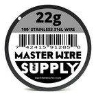 Mws - Stainless Steel 316l - 100 Ft - 22 Gauge - Round Wire