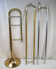 C  G  Conn 8h Elkhart Professional Tenor Trombone Rose Brass Bell Vintage