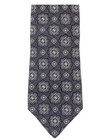 Brunello Cucinelli Brunello Cucinelli Silk Medallion Pattern Tie In Blue