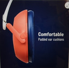 New 3m Pkidsb-red Kids Child Toddler Earmuffs Hearing Protection Noise Reduction