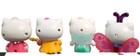 4 Sanrio Hello Kitty Mcdonalds Happy Meal Toys Mermaid Guitar Butterfly Hello