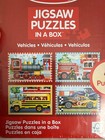 Melissa   Doug Wooden Jigsaw Puzzles Vehicles  4-in-1 W  Storage Box  48 Pcs 