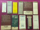 Vintage Matchbook Cover 11 Pcs  1 