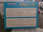 Vintage Roulette Casino Board Game By Blue-box Travel Size Complete