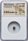 500-400 Bc Ionia Colophon Ancient Greek Silver Tetartemorion Coin Ngc Choice Vf