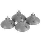  407477cup Gray Rubber Suction Cup Feet For Choice   Garde French Fry Cutter 4pk