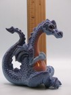 Renaker-brazel Storybook Purple Dragon Vintage Beachstone Usa - California 4 