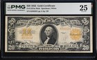 1922 Us Gold Certificate  20 Fr 1187m Mule Pmg 25 Very Fine