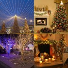 Xmas Led Fairy String Lights Party Christmas Tree Waterproof Outdoor Home Decor