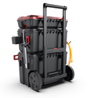 Hyper Tough Hyper Stack 3-piece Modular Rolling Toolbox System Heavy Duty