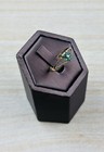 Emerald Ring 9ct Gold Vintage hallmarked And Natural Emeralds