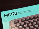 Logitech Mk120 K120 Wired Usb Keyboard Mouse Desktop Combo Set  new 