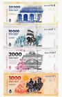 Argentina Set 4 Unc 1000 2000 10000 20000 Pesos Nd 2023 2024 P 367 368 369 370