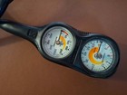 Scubapro Compact 2 Gauge Console In Line Pressure   Depth Gauges  400bar   70m