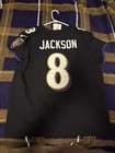 Nwt Nike Ravens Lamar Jackson  8 Black Vapor Fuse Elite Football Jersey Men   s 48