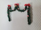 Miniature Christmas Garland Holiday Swag 1 12 Scale Dollhouse Handmade